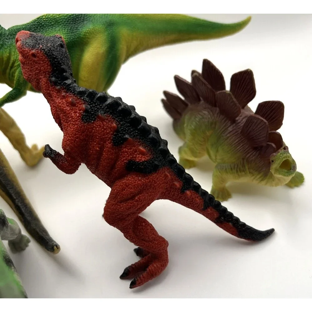 5 Larger Dinosaur Children's Toy Lot - See Pictures!